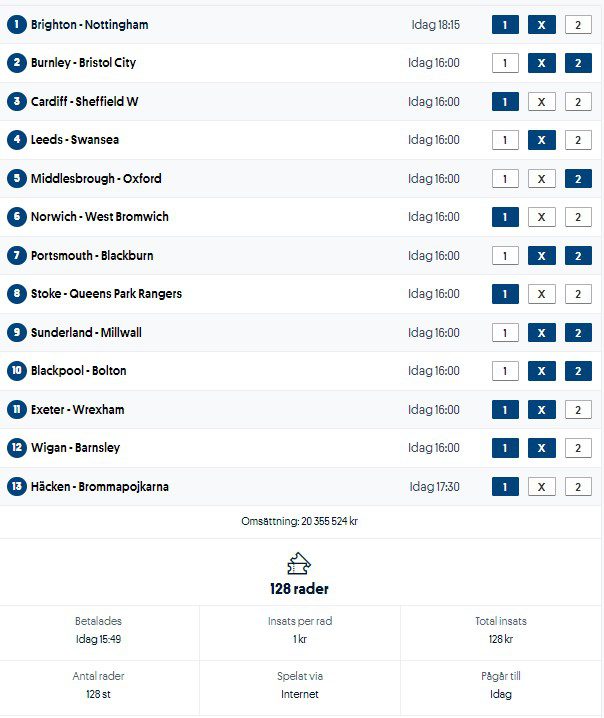 AI Betting Omgång 4 ChatGPT Stryktips